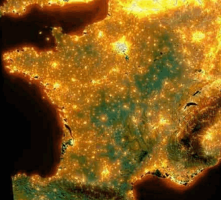 Fichier:Image satellite de nuit.gif
