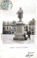 Statue de E. Le Bastard. Carte postale B.F., Paris. Coll. YRG