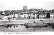 La Cathédrale, vue sur le Canal. Carte postale Léon et Lévy (LL 139). Coll. YRG et AmR 44Z1490