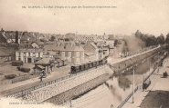Le Mail d'Onges et la gare des Tramways départementaux. Collection A. Déchelette 189. Coll. YRG et AmR 44Z0925