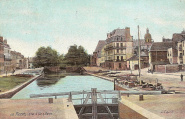 canal d'Ille & Rance. Carte postale Léopold Verger (L.V. et Cie 617). Coll. YRG et AmR 44Z2264
