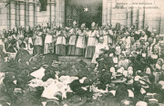 Fête religieuse du 25 mars 1908. La Bénédiction. Coll YRG et AmR 44Z0287