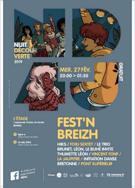Fest'n Breizh #11 - Mars 2019.