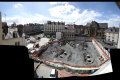 Panoramique des travaux sur la Place Saint-Germain à Rennes - 14 Avril 2015