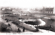 Vue du nouveau Jardin du Thabor. Warnet-Lefèvre (W.L. 503). Coll. YRG et AmR 44Z2375