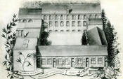 Ecole libre de Toussaints Boulevard de la Tour d'Auvergne. Fondation 1884, extensions 1896, 1898, 1907. Coll. YRG et A mR 44 Z 3246