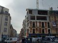 Les travaux en cours pour le projet immobilier « Passerelle Saint-Germain », vue dans l'axe de la rue Dreyfus... - 21 Février 2023