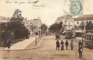 L'Avenue de la Gare. Mary-Rousselière 1076 voyagé 1903. Coll. YRG et AmR 44Z1596