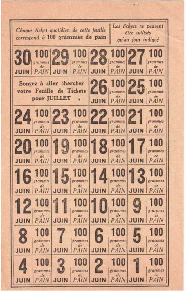 Fichier:Tickets de pain pour juin 1940.jpeg