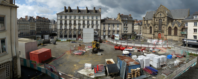 Fichier:La Place Saint-Germain de Rennes en travaux - 11 Mai 2019.jpg