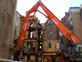 L'immeuble du 6 rue Dreyfus en phase finale de destruction... - 03 août 2020