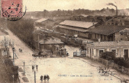 Gare des Marchandises. Carte postale A.G. 91. Coll. YRG