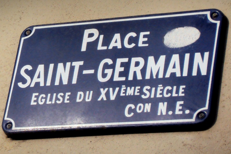 Fichier:La plaque de rue de la Place Saint-Germain de Rennes.jpeg