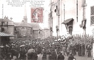 Souvenir de l'Inauguration de la Basilique Saint Aubin en N.D. de Bonne-Nouvelle. La Bénédiction de l'Eglise le 24 Mars 1904. E. Mary-Rousselière 1124. Coll. YRG et AmR 44Z0035