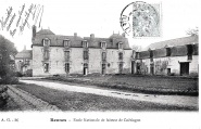 Ecole Nationale de laiterie de Coëtlogon. Carte postale A.G. 26. Coll. YRG et AmR 44Z