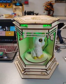 Prototype de Ty-nergie, affichant une donnée "positive"