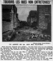 Un article de L'Ouest-Eclair du 20 avril 1933 sur l'aspect de la rue.