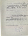 Rapport du commissaire de police sur une réunion tenue en 1936 à la Maison du peuple sur des négociations entre syndiqués du Bâtiment et l'Union patronale, 1936. Archives de Rennes, 7 F 54.