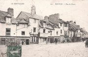 Rue de Brest. Carte postale Le Déley (ELD 101). Coll. YRG et AmR 44Z1200
