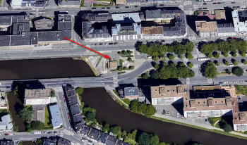 L'espace Bertina Lopes, entre avenue Aristide Briand et avenue sergent Maginot