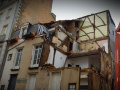 Destruction en cours de l'immeuble où se situait « Le Scarron » - 27 Juillet 2020
