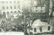 Inauguration de la statue de Leperdit, place du Champ jacquet, le 22 septembre 1892