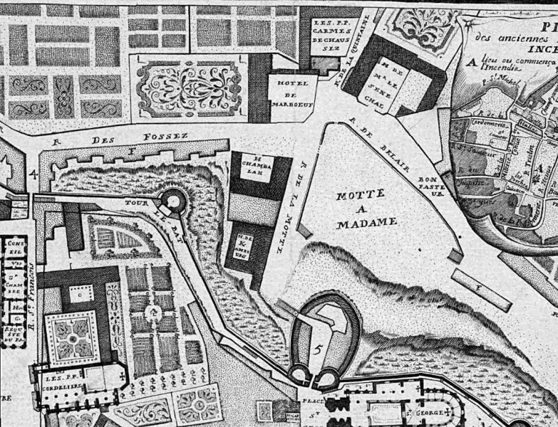 Fichier:Plan de 1726 (rue des Fosses - Bon Pasteur).jpg
