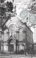 Le Temple Protestant (Th. Leriche, architecte, 1880). Carte postale E. Mary-Rousselière 40, vers 1903. Coll. YRG et AmR 44Z1515