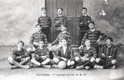 Rennes. 1ère équipe de l'U.S.S.V.. Coll. YRG