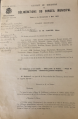 Délibération de 1922 du conseil municipal de Rennes lançant le projet de Foyer rennais (archives Archipel Habitat)