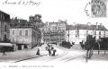 Place de la Croix de la Mission. Carte postale de Léon et Lévy (LL) du tout début du XXe siècle. Coll. YRG et AmR 44Z1388