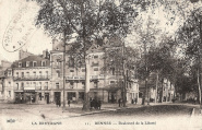 Boulevard de la Liberté. Le déley (ELD 11), voyagé 1914. Coll. YRG et AmR 44Z1106