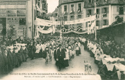 La Procession. Les "Bignanais". Carte postale E. Mary-Rousselière. Coll YRG et AmR 44Z0272