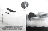 EMR 5 - Aérodrome des Gayeulles - Kimmerling . . . vole au dessus des Tribunes sur monoplan Sommer