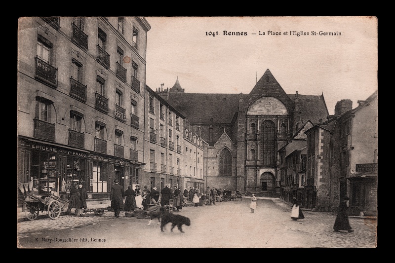 Fichier:Carte Postale - La place Saint-Germain de Rennes - 02.jpeg