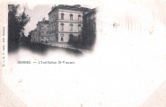 L'Institution St-Vincent. Carte postale B. - A.C. succ.,édit. Rennes vers 1903. Coll. YRG