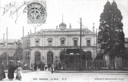 La Gare. Mary-Rousselière 1030, voyagé 1905. Coll. YRG et AmR 44Z1561