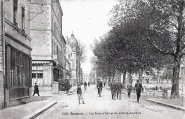 Les Rues d'Isly et du Champ de Mars. E. Mary-Rousselière 1205, voyagé 1909. Coll. YRG et AmR 44Z1539