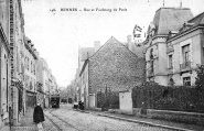 Rue et Faubourg de Paris. Carte postale Le déley (ELD 148) voyagé 1919. Coll.YRG et AmR 44Z1252